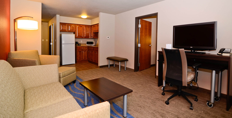 at the Astoria Dickinson means a good night's rest with a selection of room types